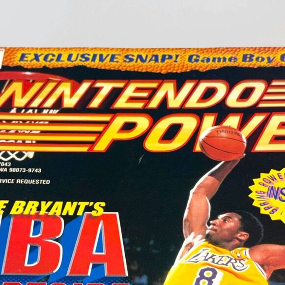 Nintendo Power Magazine Volume 107 Kobe Bryant with Iggys Poster - Picture 4 of 8